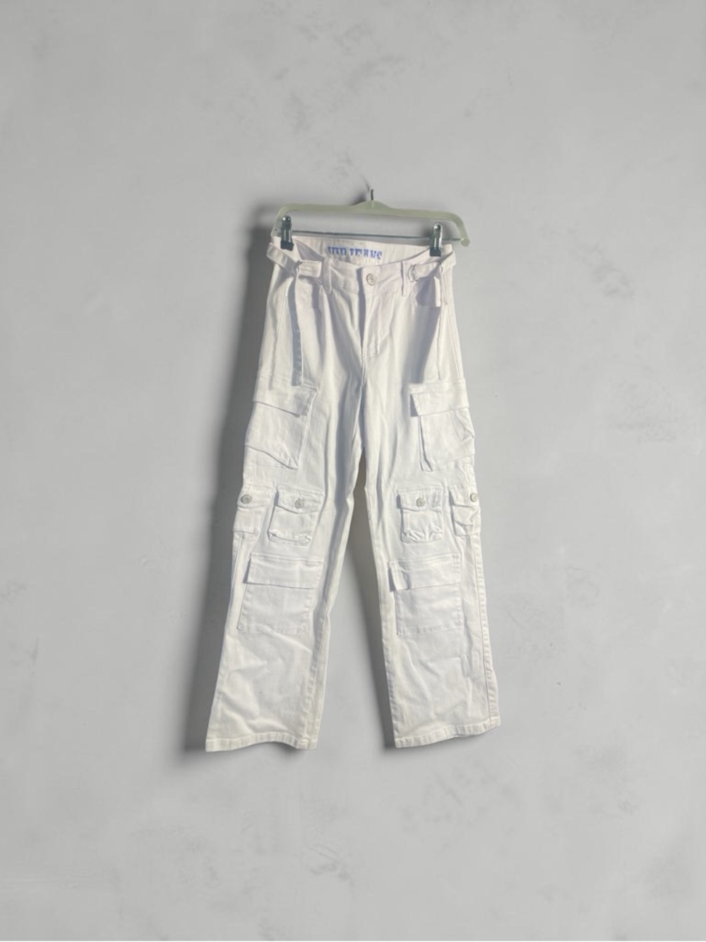 VIP White Cargo Jeans for Kids